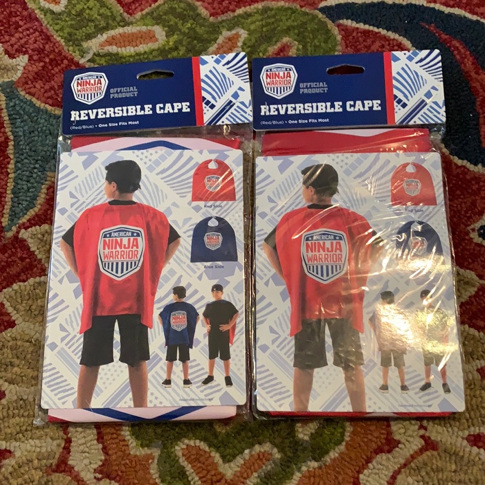 American Ninja Warrior Reversible Capes